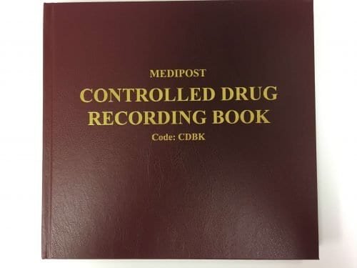 Controlled Drug Recording Book