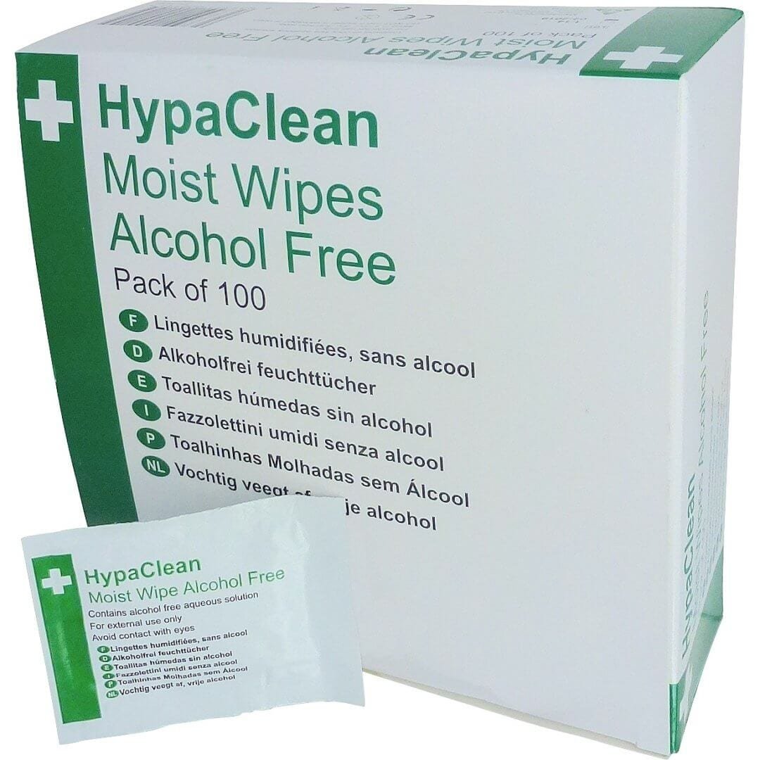 Moist Wipes for First Aid Alcohol Free Medipost
