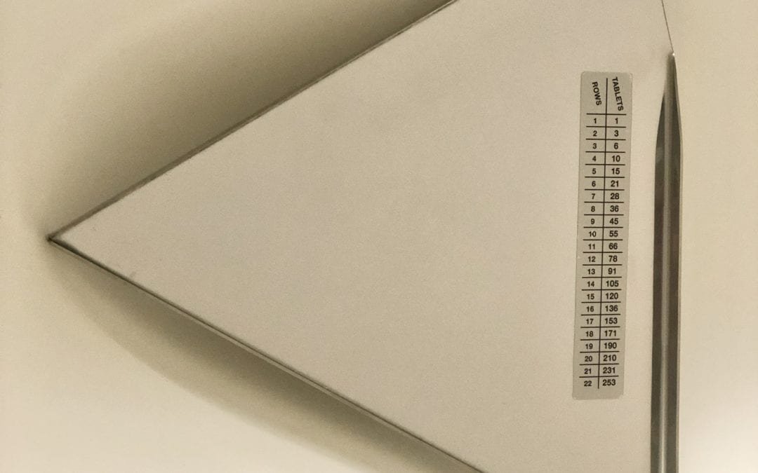 Tablet Counting Triangle