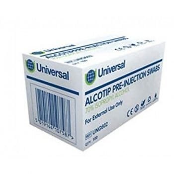 Alcotip Pre-Injection Swabs
