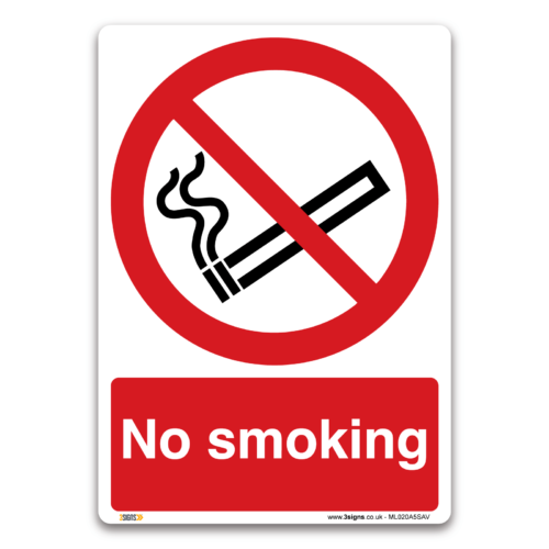 No Smoking Sign