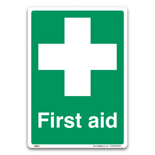 First Aid Sign