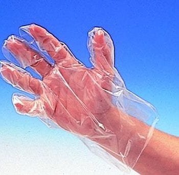 Polythene Disposable Gloves