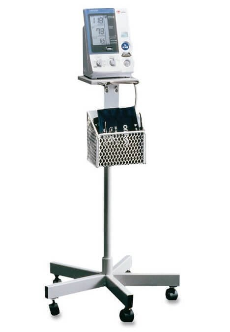 Omron 907 Mobile Stand and Basket
