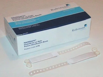 Namelet Patient Identity Bands