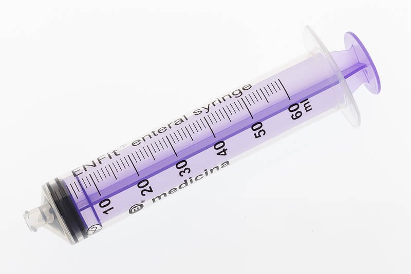 Medicina Enteral Enfit Syringes – Re-usable