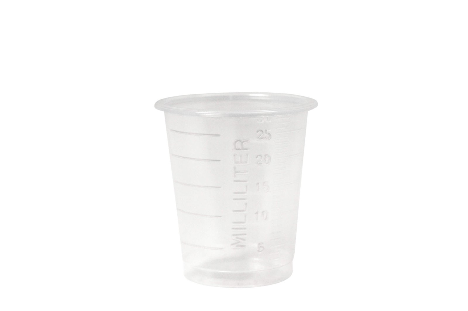 Disposable Medicine Measure (Transparent)