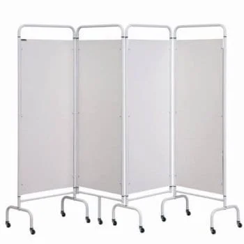 Mobile 4 Panel Folding Ward Screen