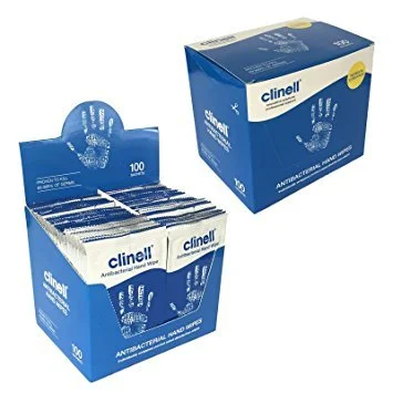 Clinell Antibacterial Hand Wipes