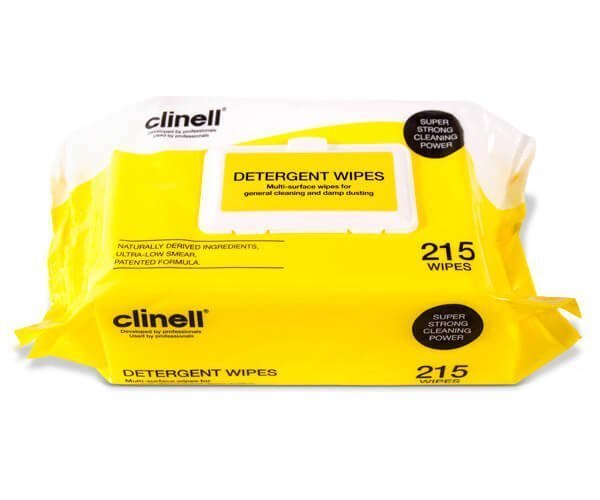 Clinell Detergent Wipes