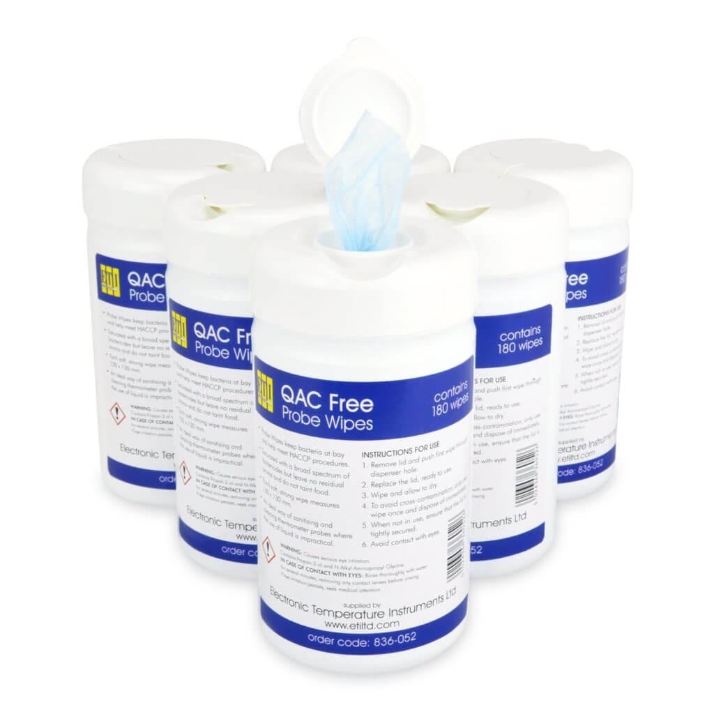Antibacterial Probe Wipes Medipost Various Pack Sizes