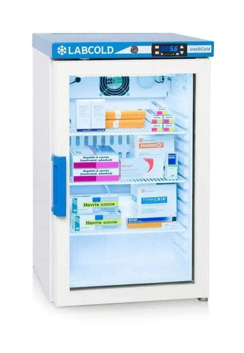 Wall mounted Pharmacy Fridge / Benchtop IntelliCold® Pharmacy Refrigerator - 66 litres - Glass Door - Image 2
