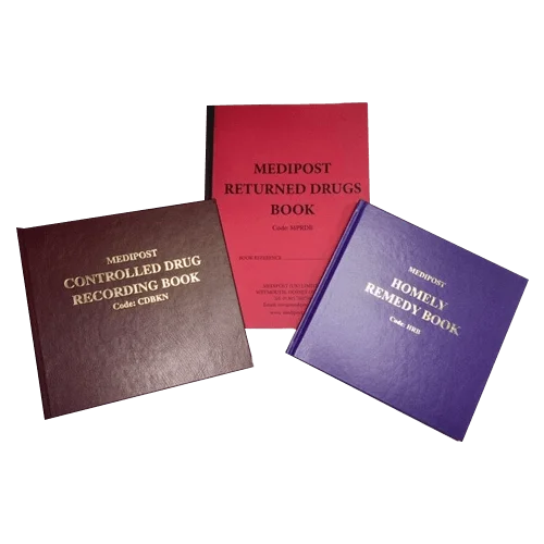 Medipost Recording Book Bundle - Set of 3