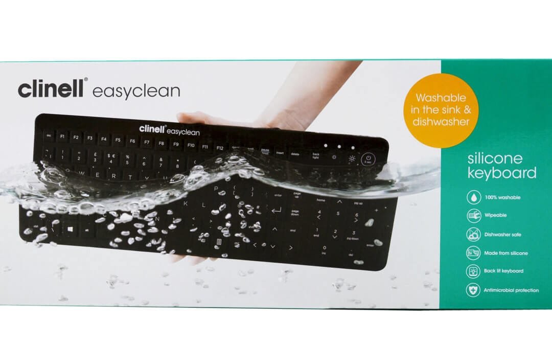 Clinell Washable Silicone Keyboard