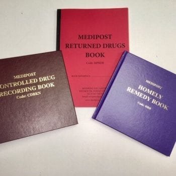 Medipost Recording Book Bundle - Set of 3