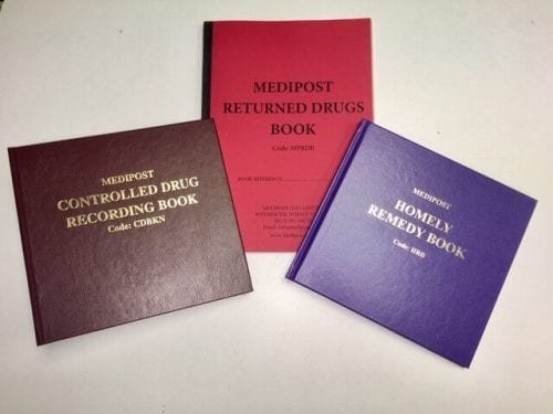 Medipost Recording Book Bundle - Set of 3