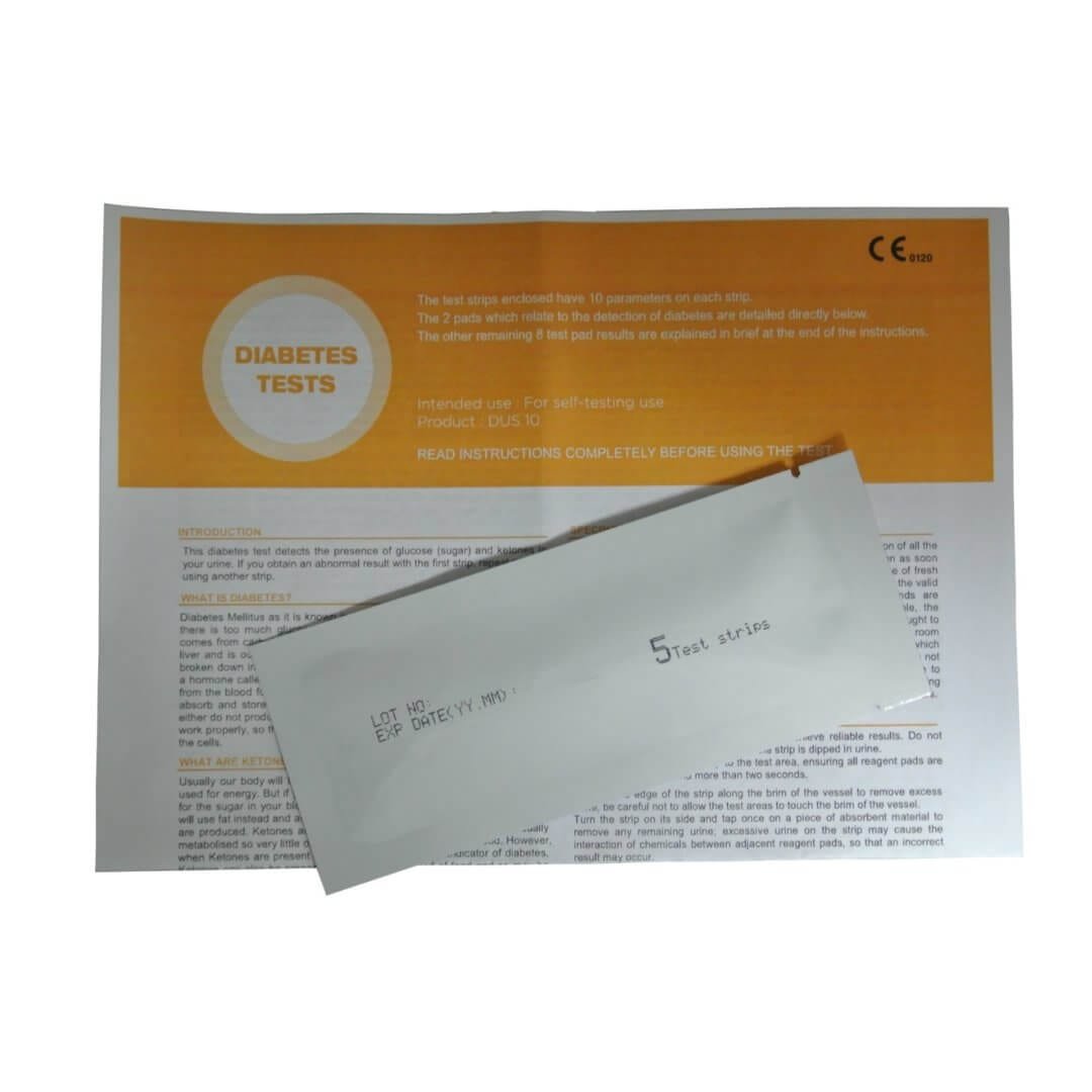 Diabetes Glucose Test Strip Kits Medipost Urine Test Strips (5 or 100)
