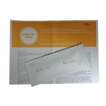 Diabetes Glucose Test Strip