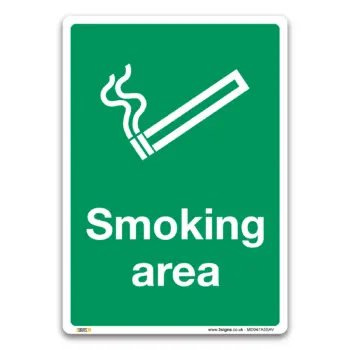 Designated Smoking Area
