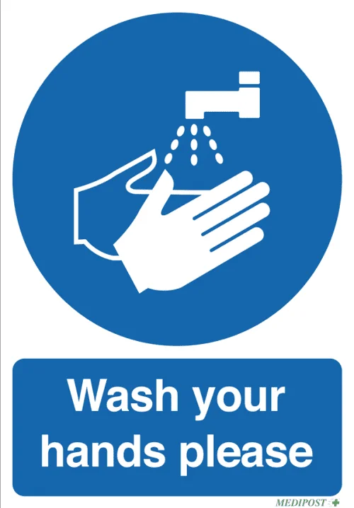 Hand Wash Sign