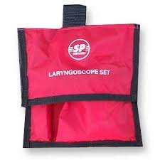 Laryngoscope Set (Handle, 4 Blades 1-4) In Red Bag