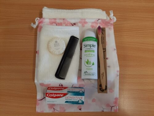 Washbag and contents