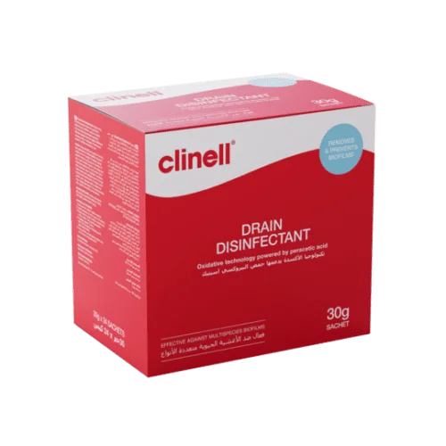 Clinell Drain Disinfectant sachet 30g - Image 2