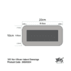Non Woven Island Dressing - 10x20cm - pk25 - Image 2