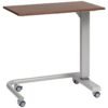 Gas Lift Overbed Table With Castors in Oak or Walnut - Image 2