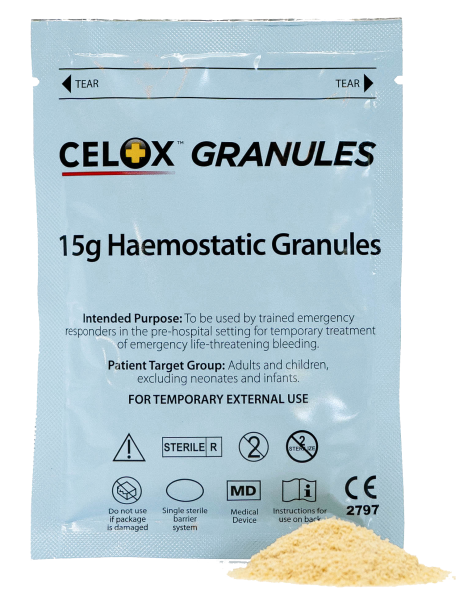 Celox Haemostatic Granules