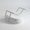Deluxe Raised Toilet Seat with Arms - Image 3