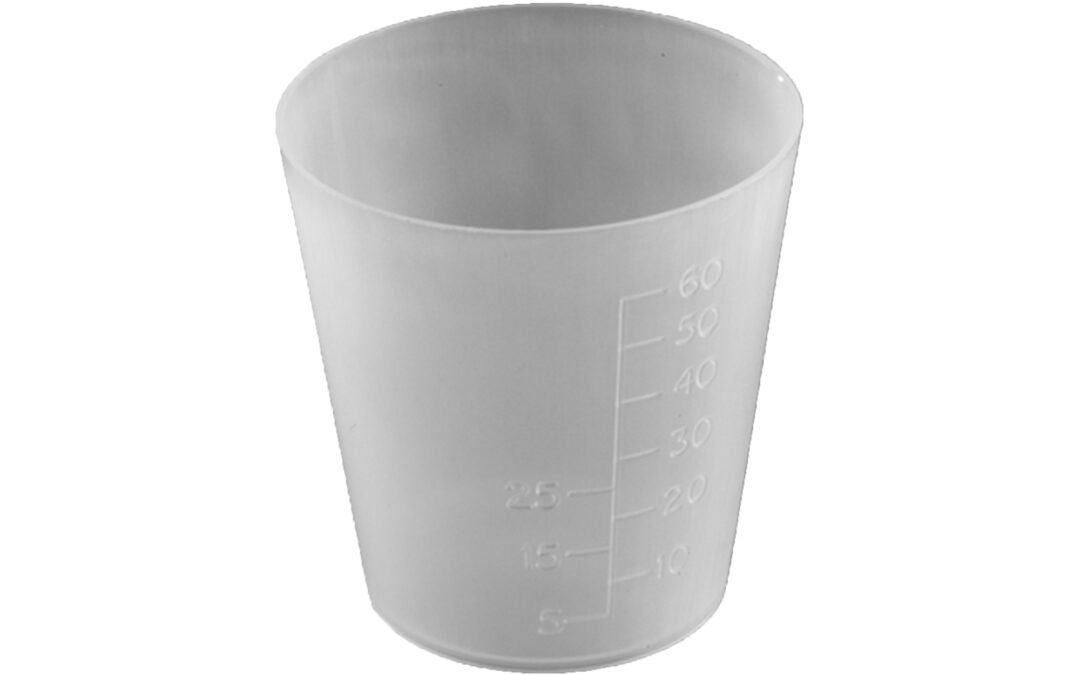 Disposable Medicine Measure 60ml